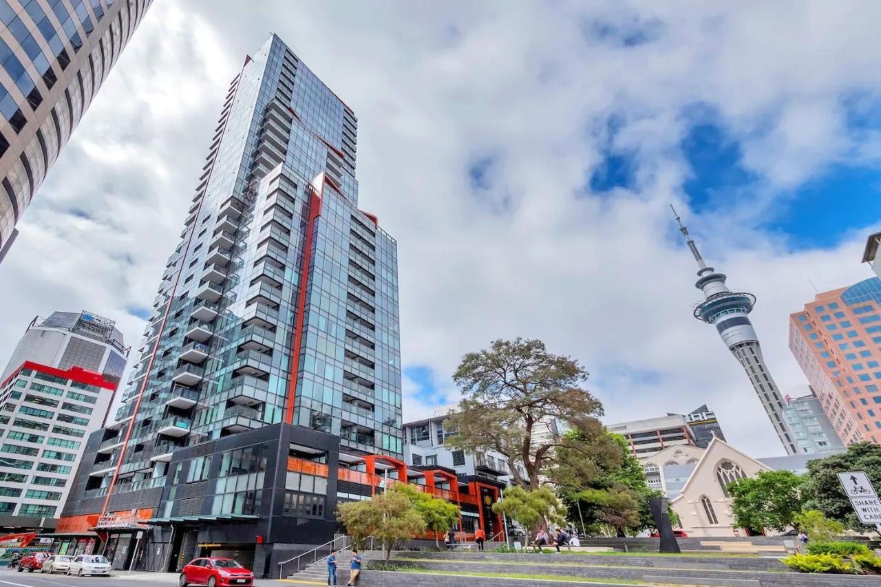 Apartamento Amazing Harbour, Skytower And Rangitoto Views Auckland Exterior foto